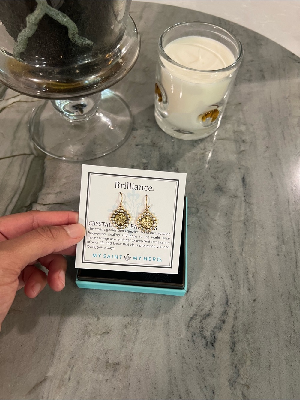 My Saint My Hero earrings